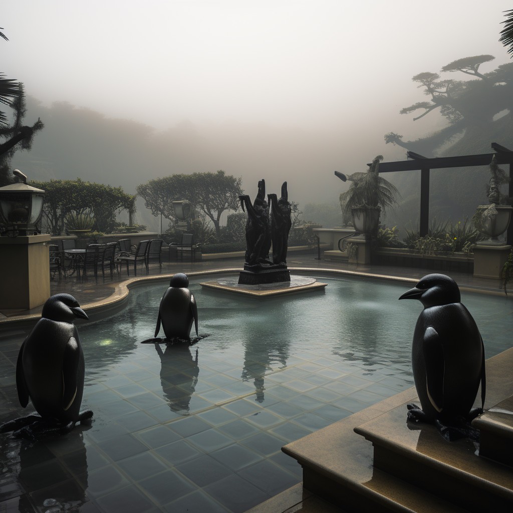 The Dry Season Villa of the Royal Grapes family. Image Credit: K. Kris Hirst and MidJourney