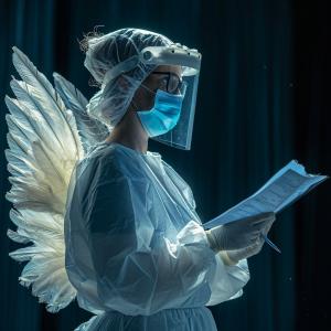 Angel of Post-Operative Surgery. Photo Credit: K Hirst and MidJourney