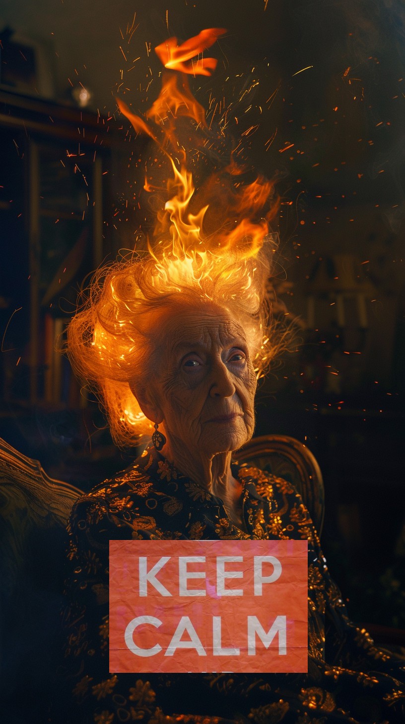 This is a fairly accurate expression of how I feel these days. We need to break these chowderheads of their damfoolishness! Image Credit: MidJourney, Gimp, the UK government, and K. Kris Hirst