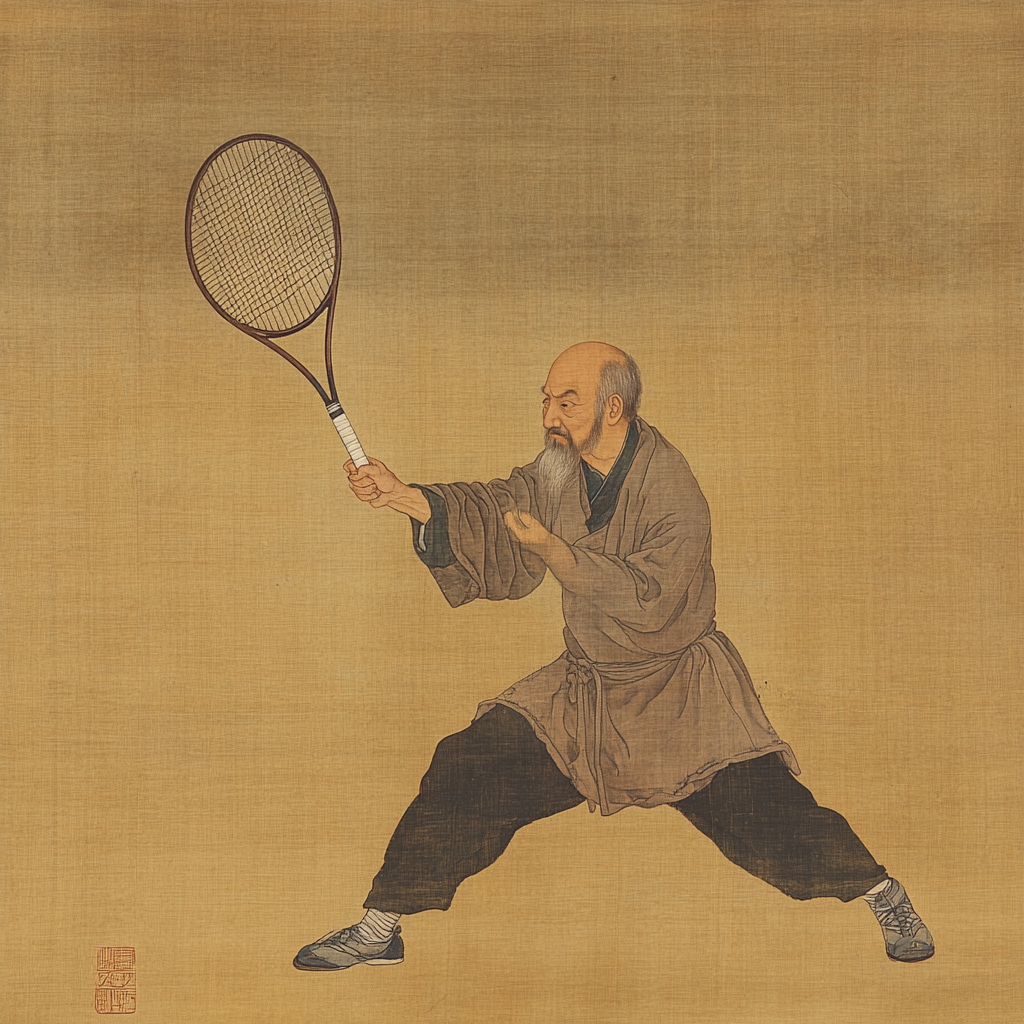 Huang Shen Tennis Player